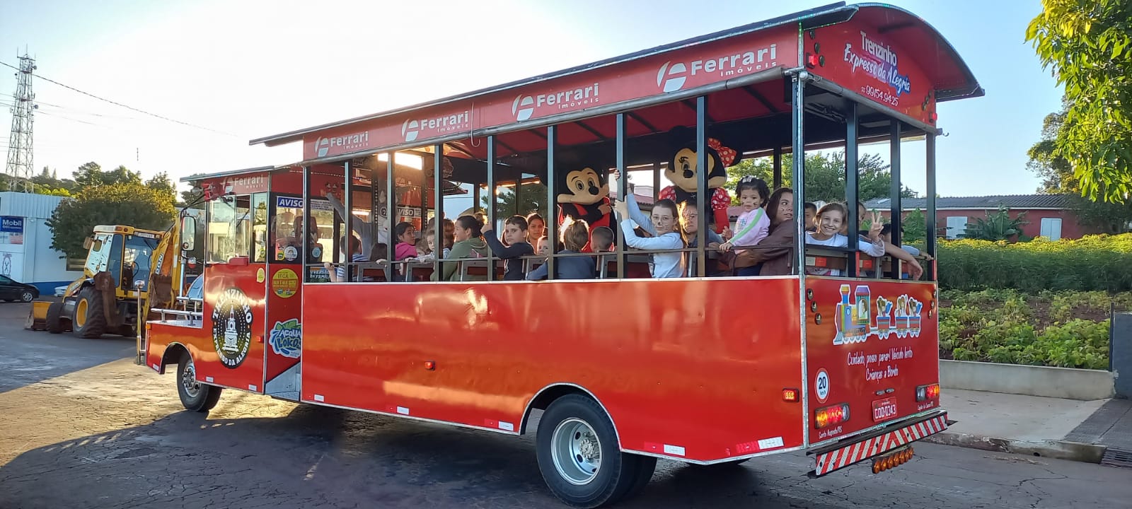 Trenzinho da alegria - Ônibus - Parque Santa Helena, Campos dos Goytacazes  1247853043